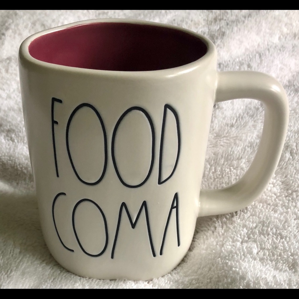 Rae Dunn “Food Coma” Mug Great for Thanksgiving!